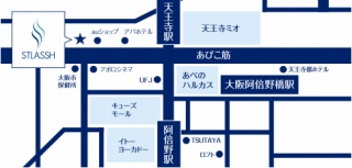 天王寺店地図