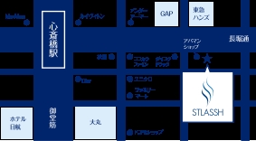 心斎橋店地図