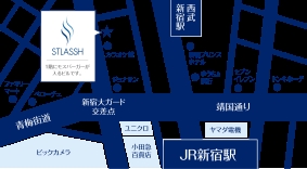 新宿西口店地図